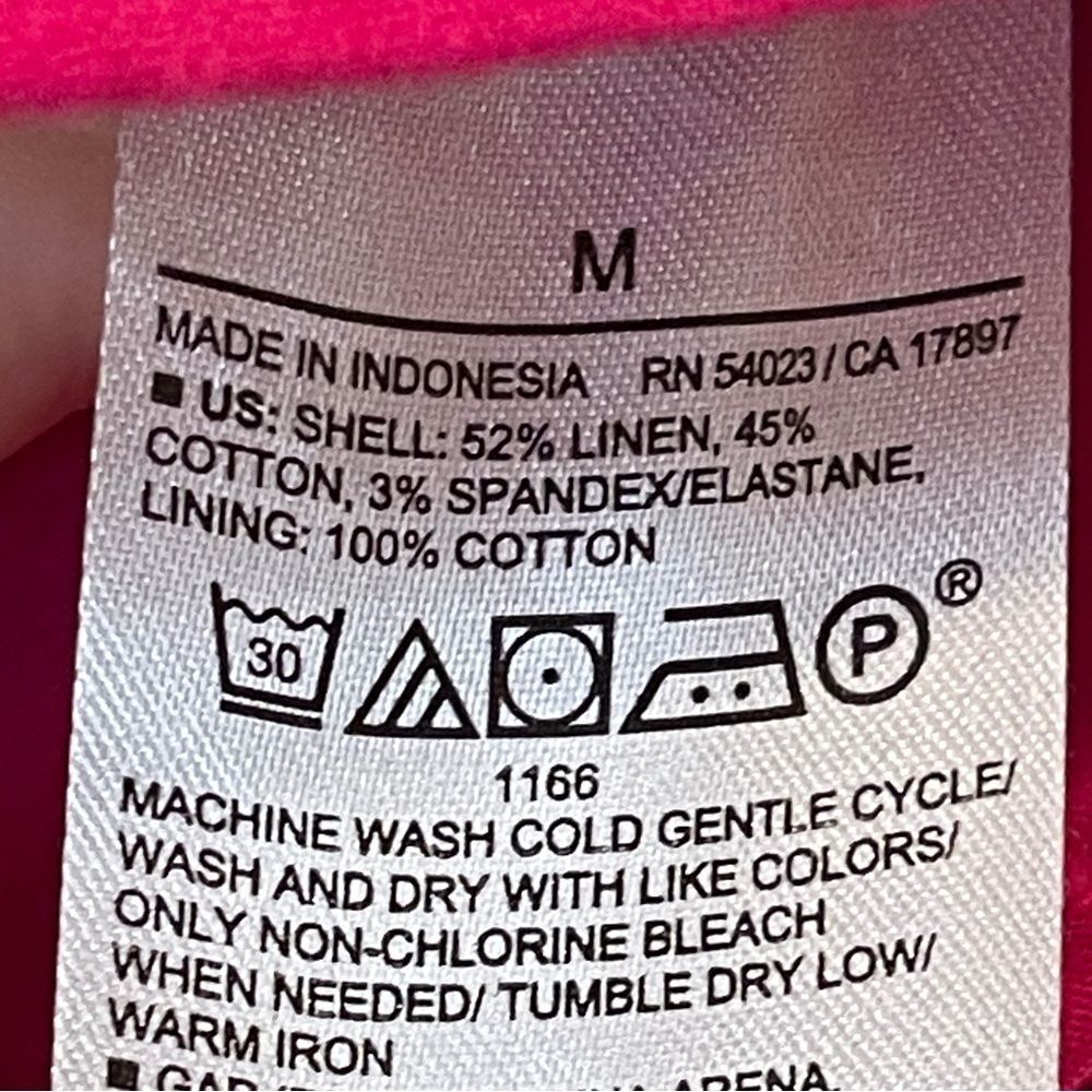 Banana Republic Fuchsia Linen Blend Skirt Set - Picture 6 of 11